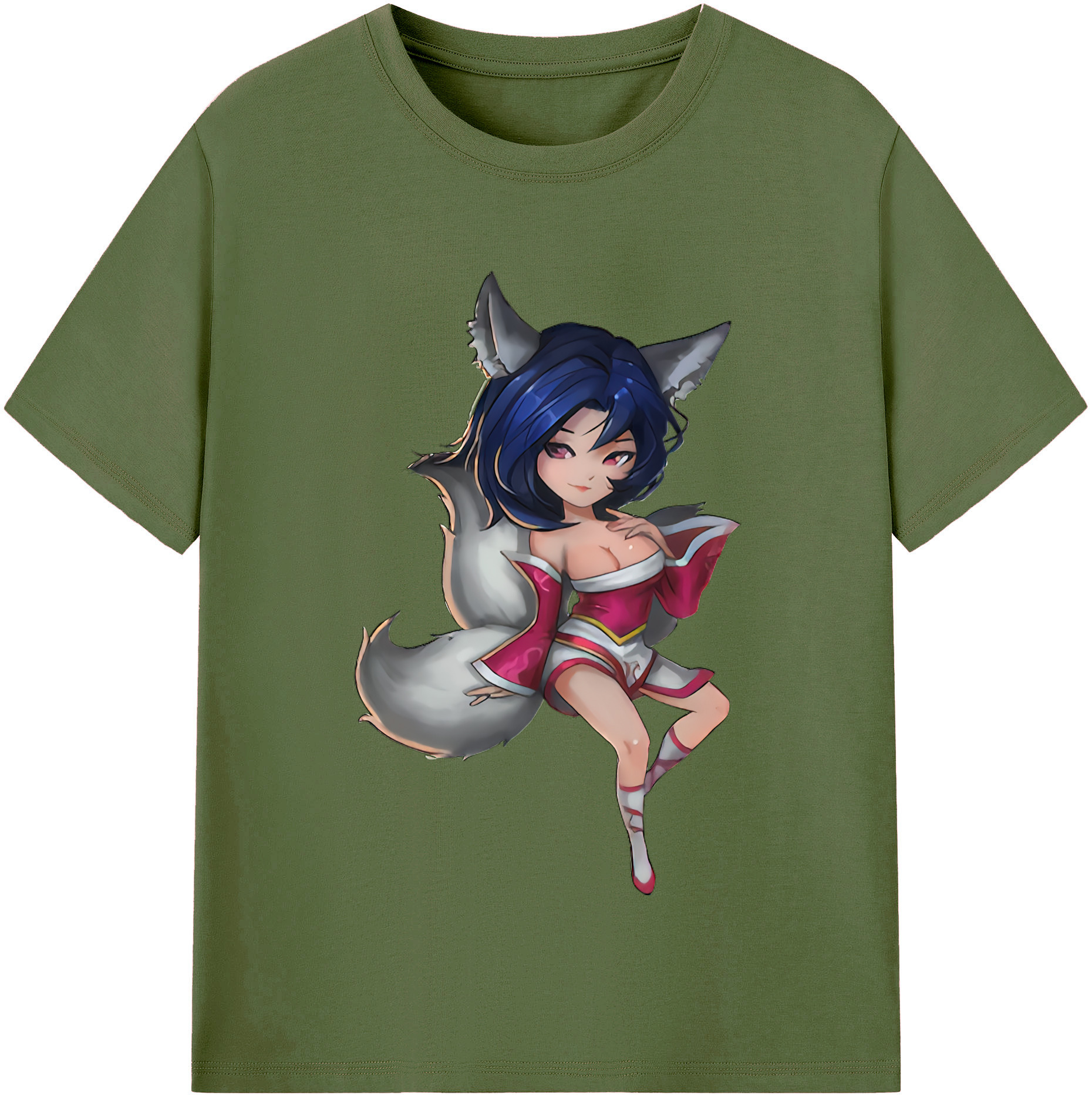 リーグ・オブ・レジェンド League of Legends LOL 綿100％半袖Tシャツ（フロントプリント）